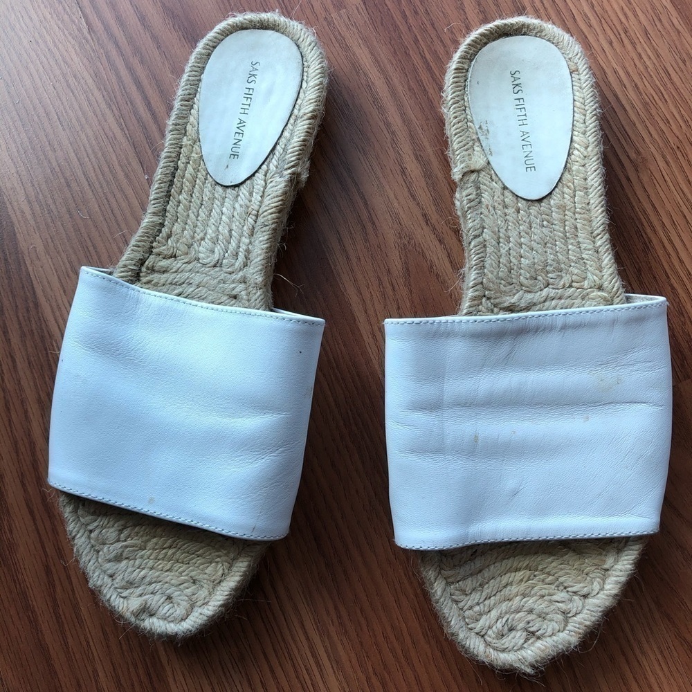 Saks Fifth Avenue Espadrille Sandals